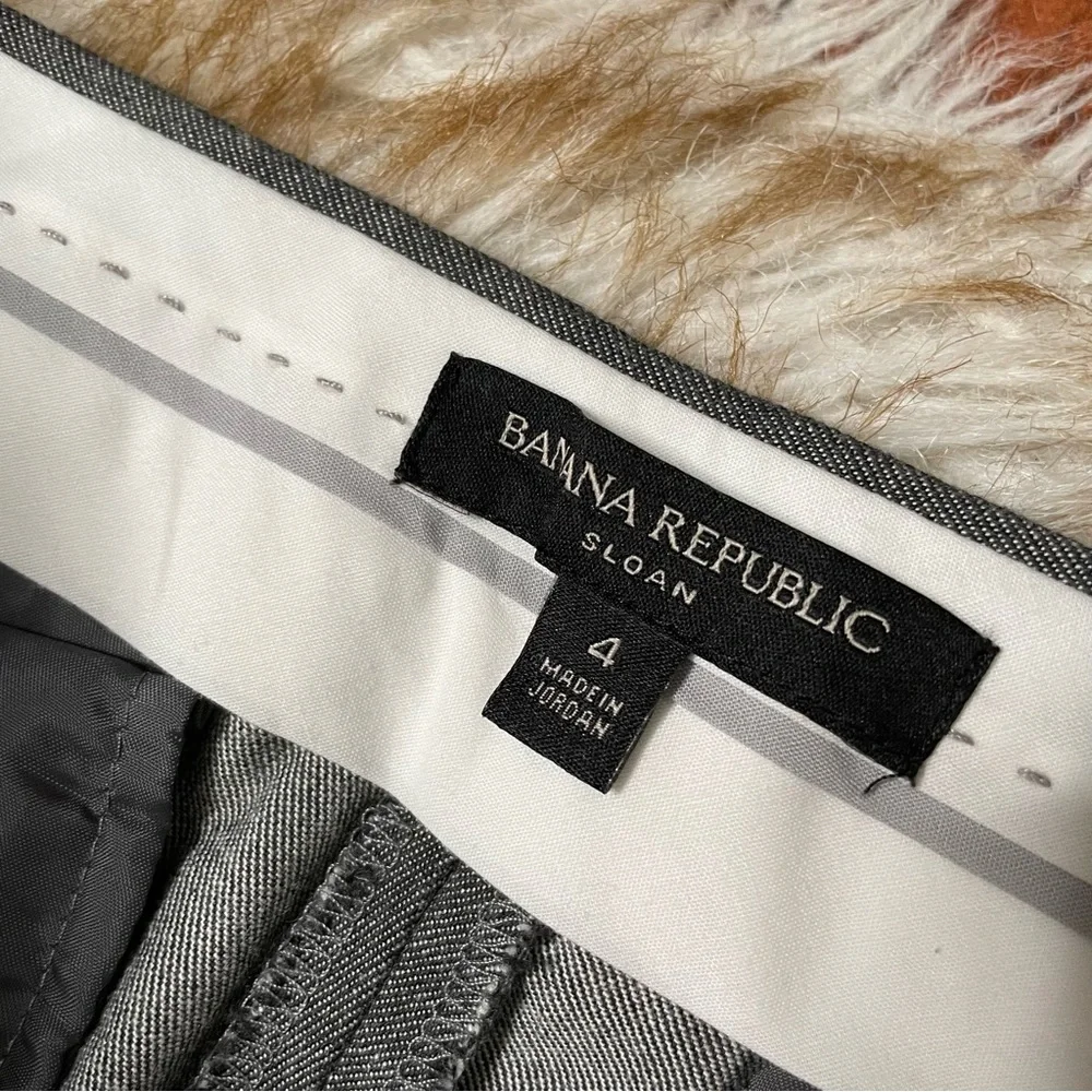 Banana Republic Sloan side stripe ankle pant
